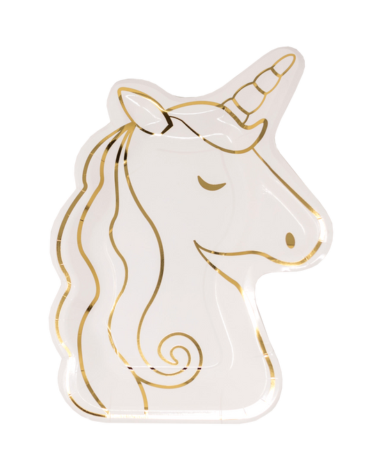 Unicorn Dessert Plates