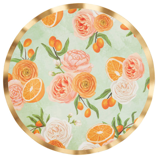 Wavy Dinner Plate Mimosa/8ct