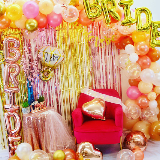 Rose Gold & Gold Bridal Party Box