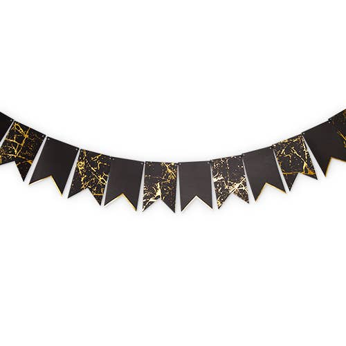 Black & Gold Mini Birthday Party Box