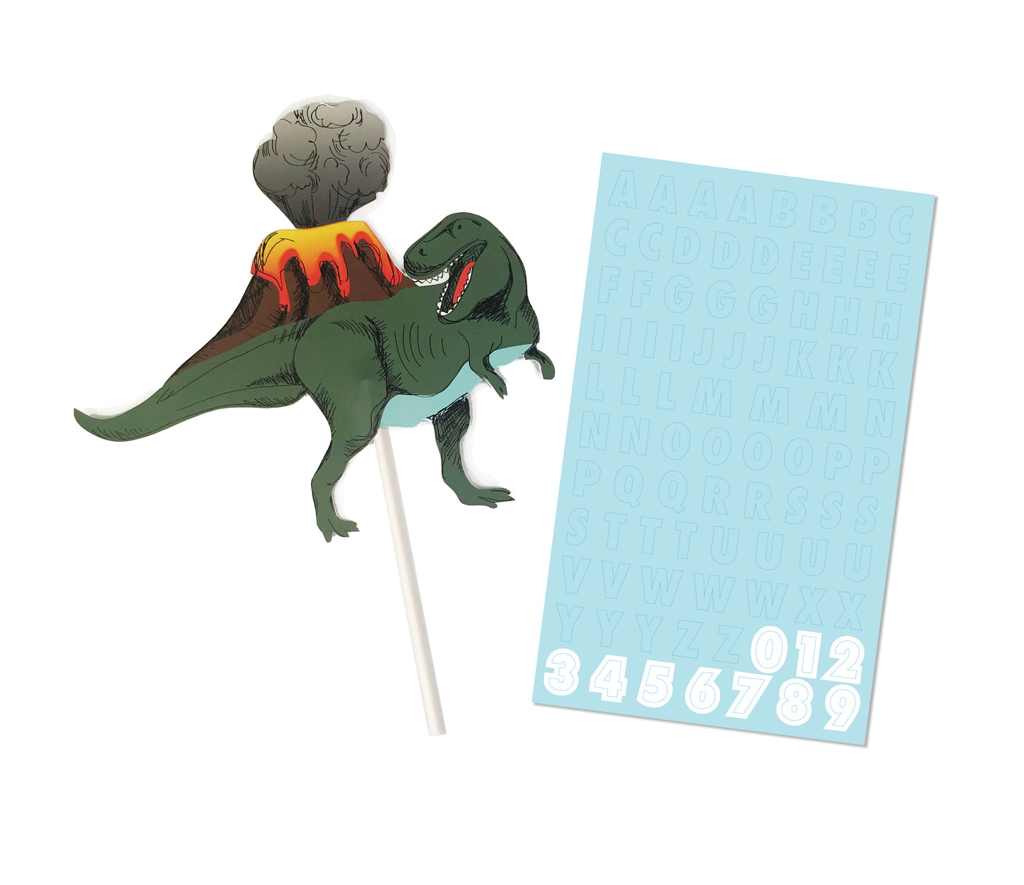 Dinosaur Party Cake Topper