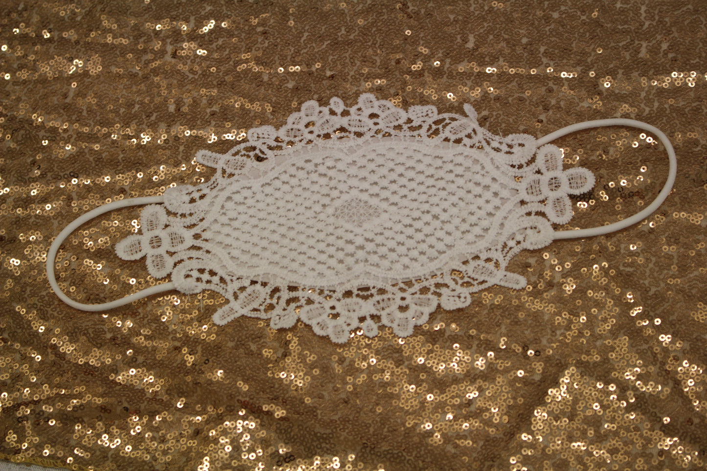 Lacy Bridal Party Mask Set - Set of 4