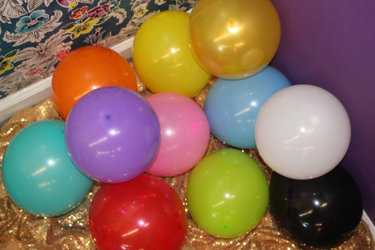 Orange 10" Latex Balloon