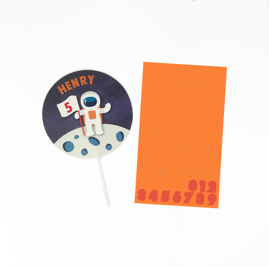 Out of this World Cake Topper