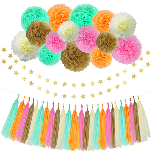 Shooting Star Decoration Kit - 18 pieces!