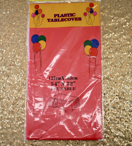 Heavy Duty Re-Usable Plastic Tablecloths