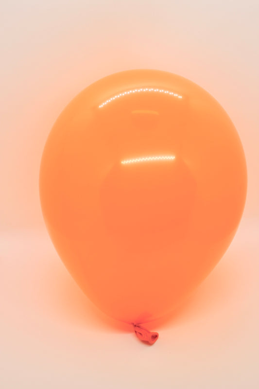 Orange 10" Latex Balloon