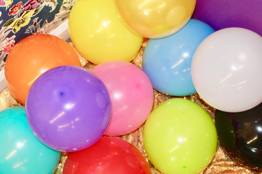 10" Latex Balloon - White