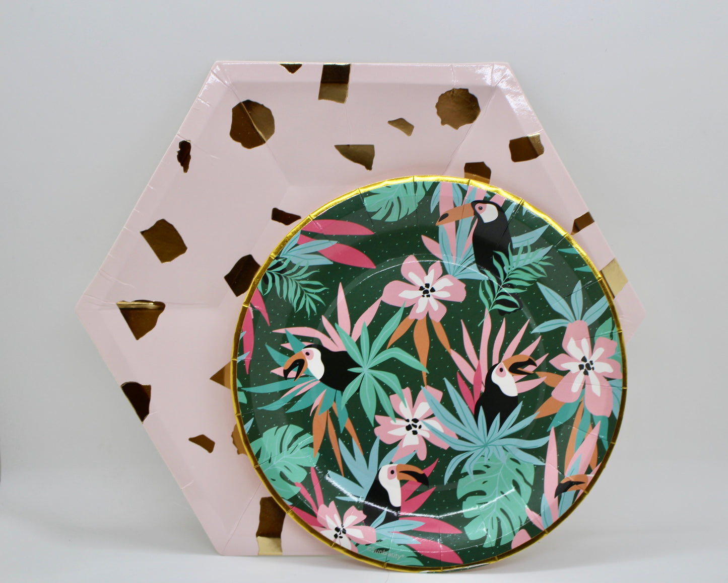Tropical Jungle 7" Plates - Set of 12