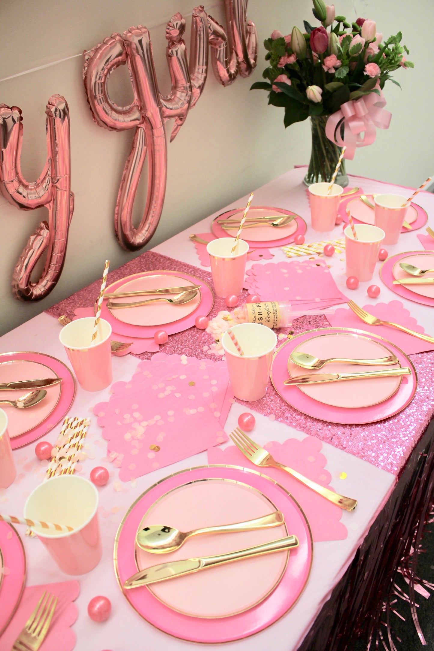 Pink Baby Girl Party Box