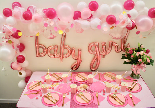 Pink Baby Girl Party Box