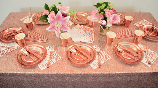 Rose Gold Birthday Party Box