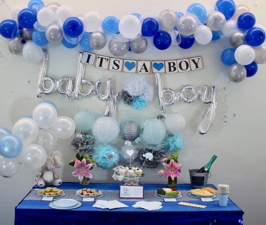 Baby Boy Shower Party Box