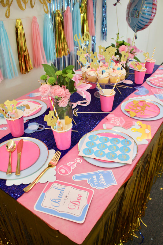 Gender Reveal Party Box