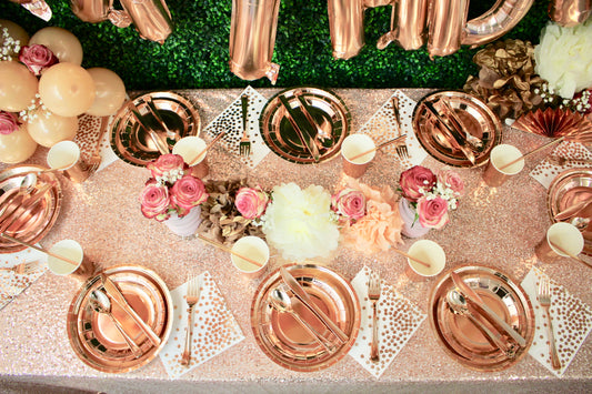 ULTIMATE Rose Gold Birthday Party Box