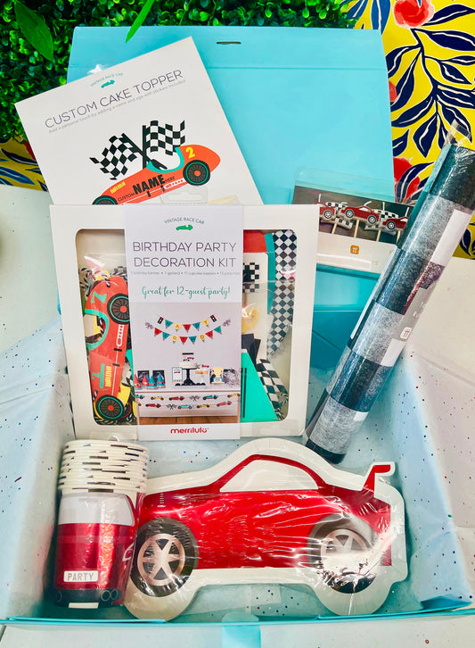 Racecar Party Box