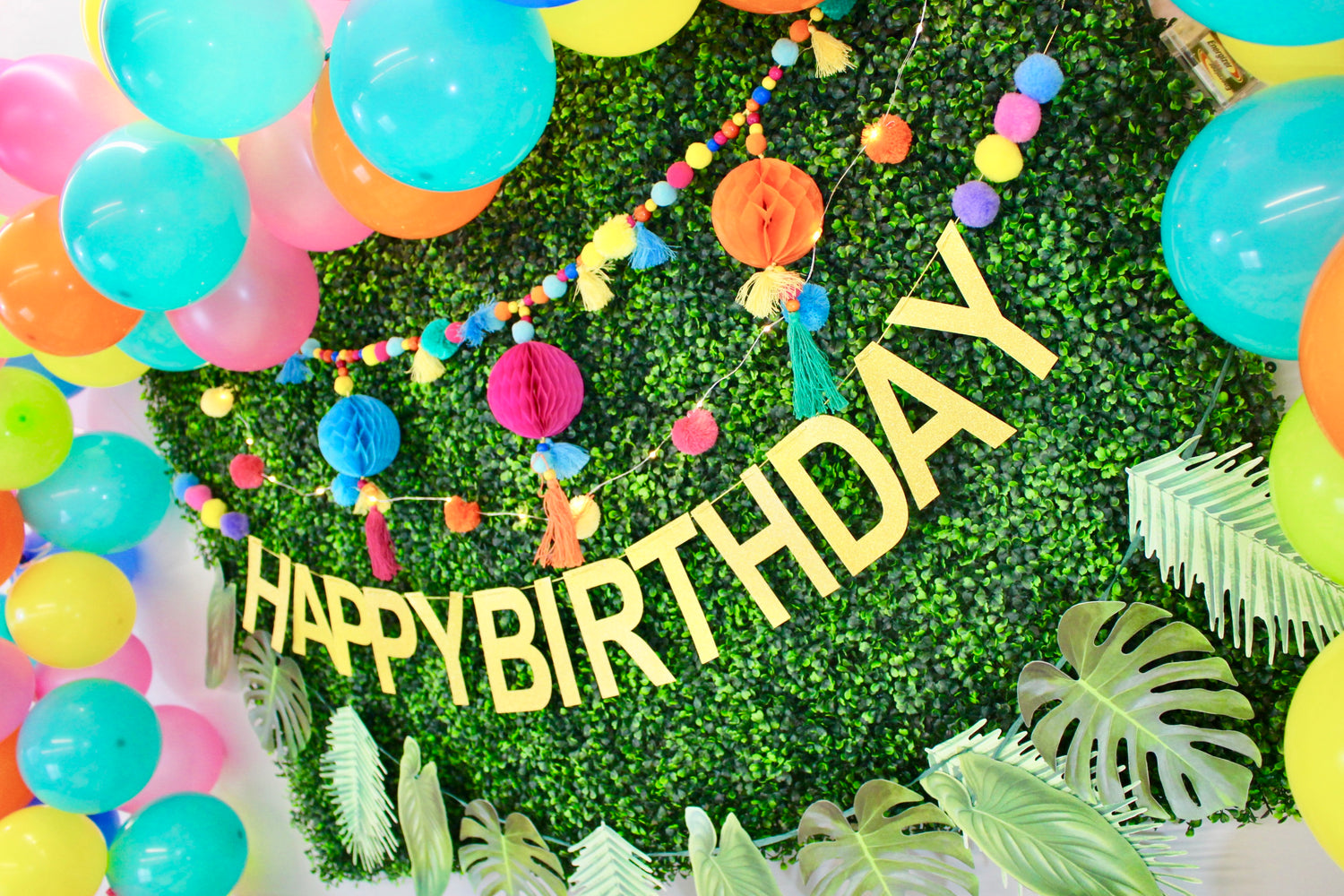 Pastel Birthday Decoration – Partybox Entertainment