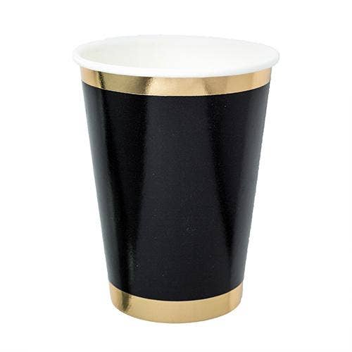 Posh Noir 12 oz Cups - 8 Pk.