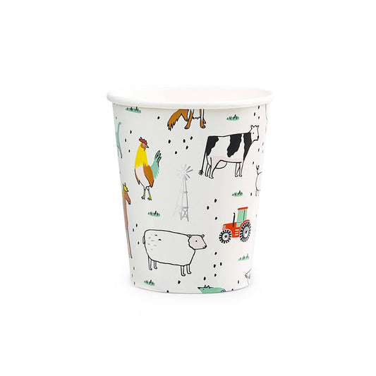 On the Farm 9 oz Cups - 8 Pk.