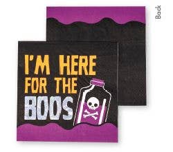 Here For The Boos Cocktail Napkins