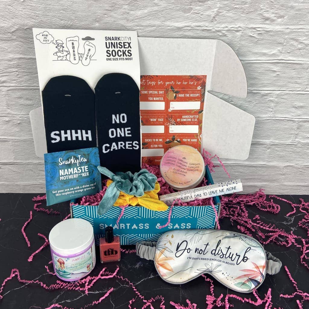 Do Not Disturb Box | Funny sarcastic gift for women – YourPartyBox.com