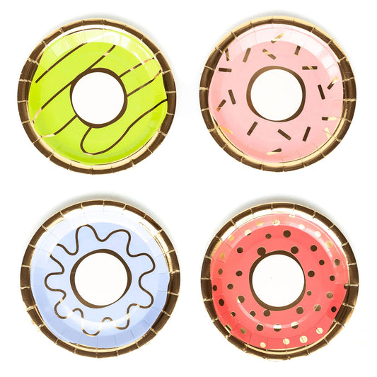 Basic Donuts 7" Plates