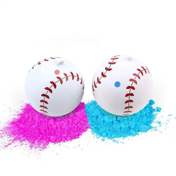 Gender Reveal Baseball - Set of 2