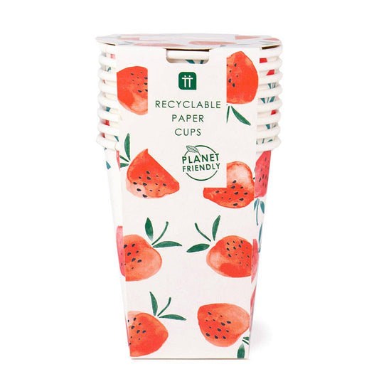 Strawberry Cups - 8 Pack