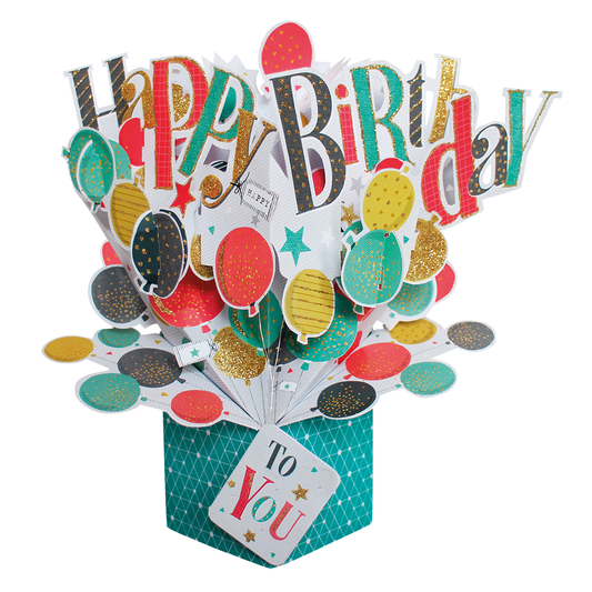 Happy Birthday - Balloons