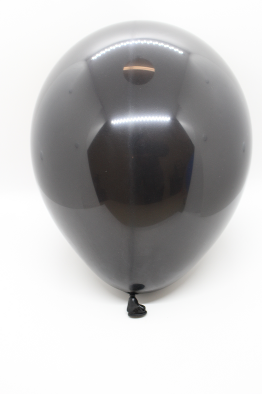 Black 10" Latex Balloon