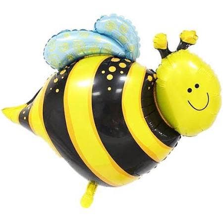Bumble Bee Mylar Balloon