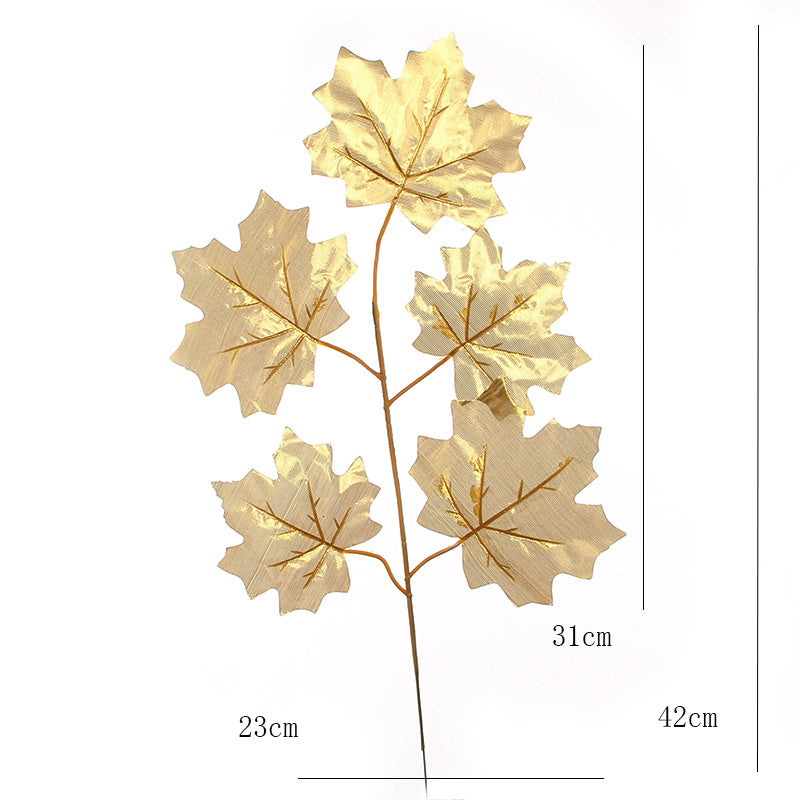 Golden Leaves - Set of 11