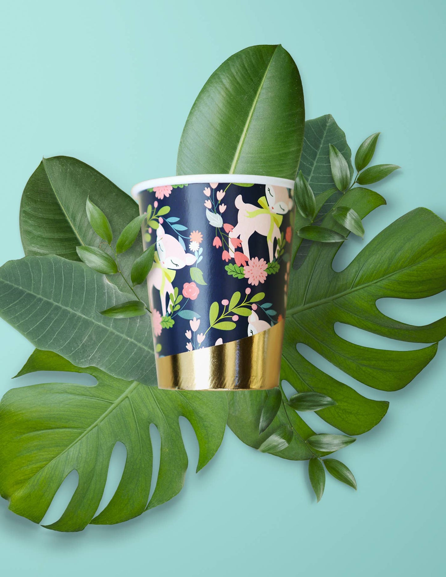 Woodland Animals Party Cups - Easter Party Supplies