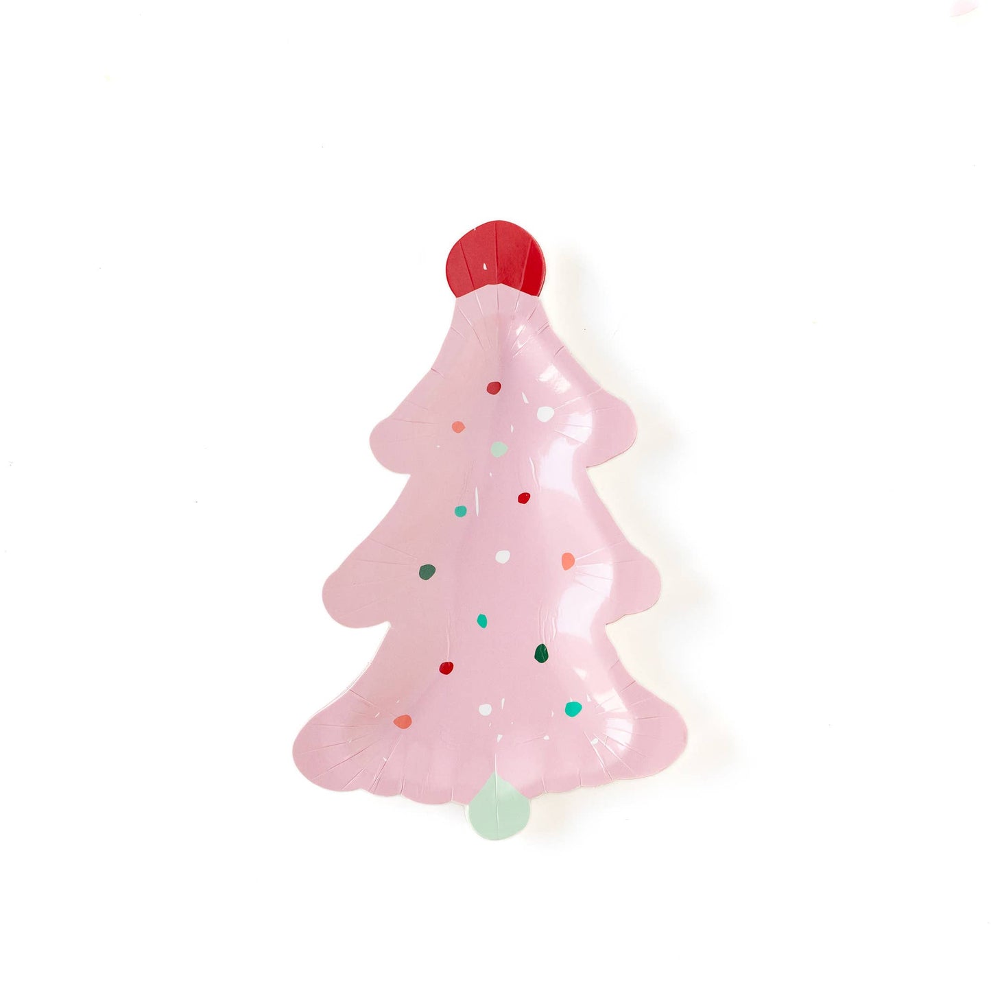 OPC841 - Oui Party Christmas 7" Frosting Tree Plate