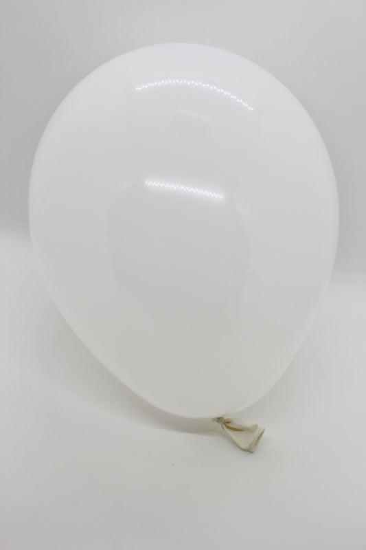 10" Latex Balloon - White
