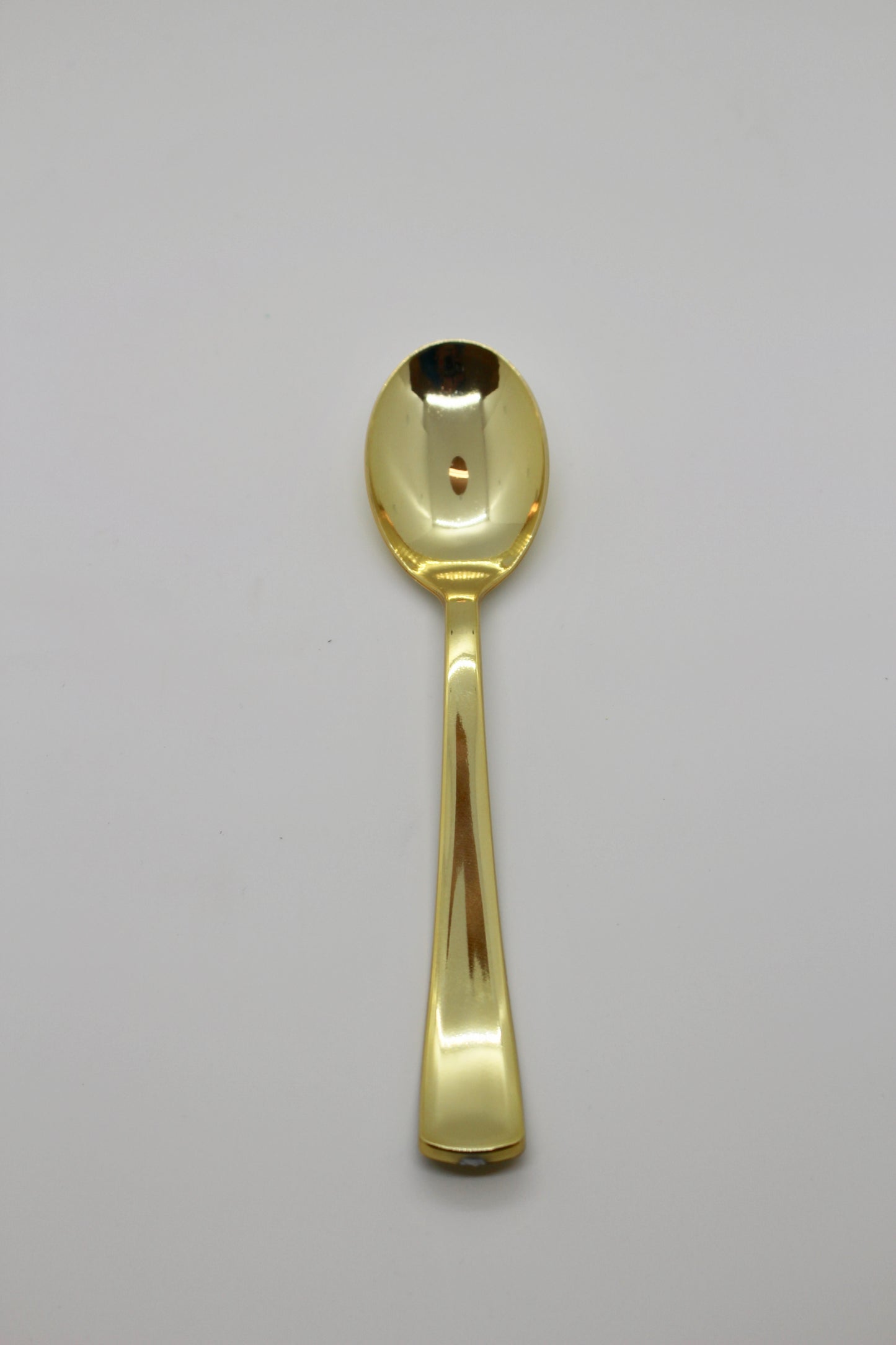 Heavy Duty Disposable Spoon Set, Set of 8 - Gold