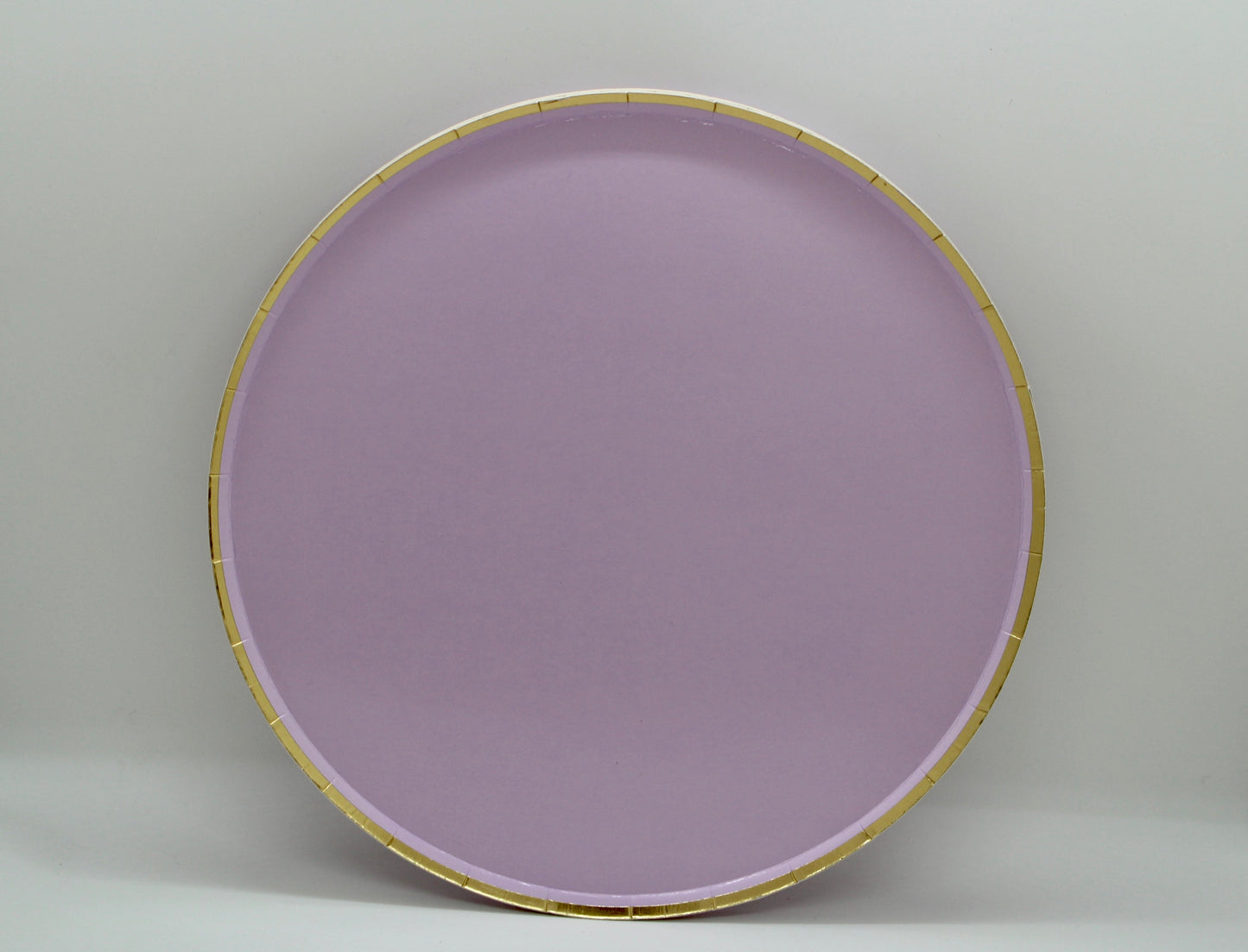 Light Purple Paper Plates - Set of 8