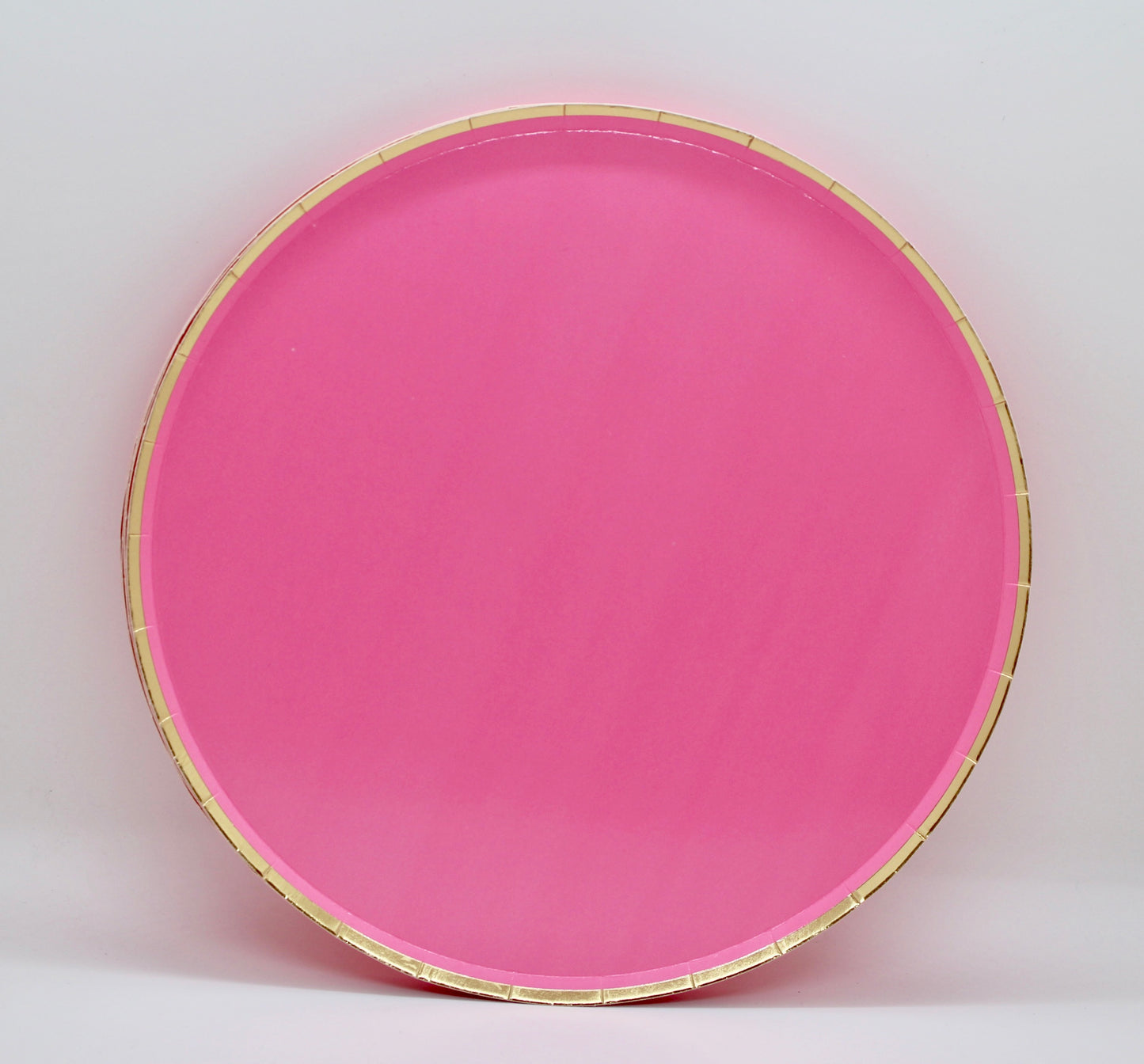 Rose Pink Paper Plate Set - 69 pieces!