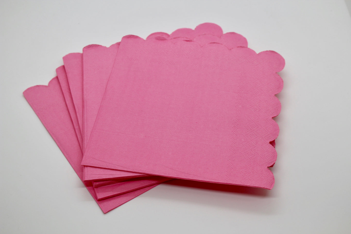 Rose Pink Paper Plate Set - 69 pieces!