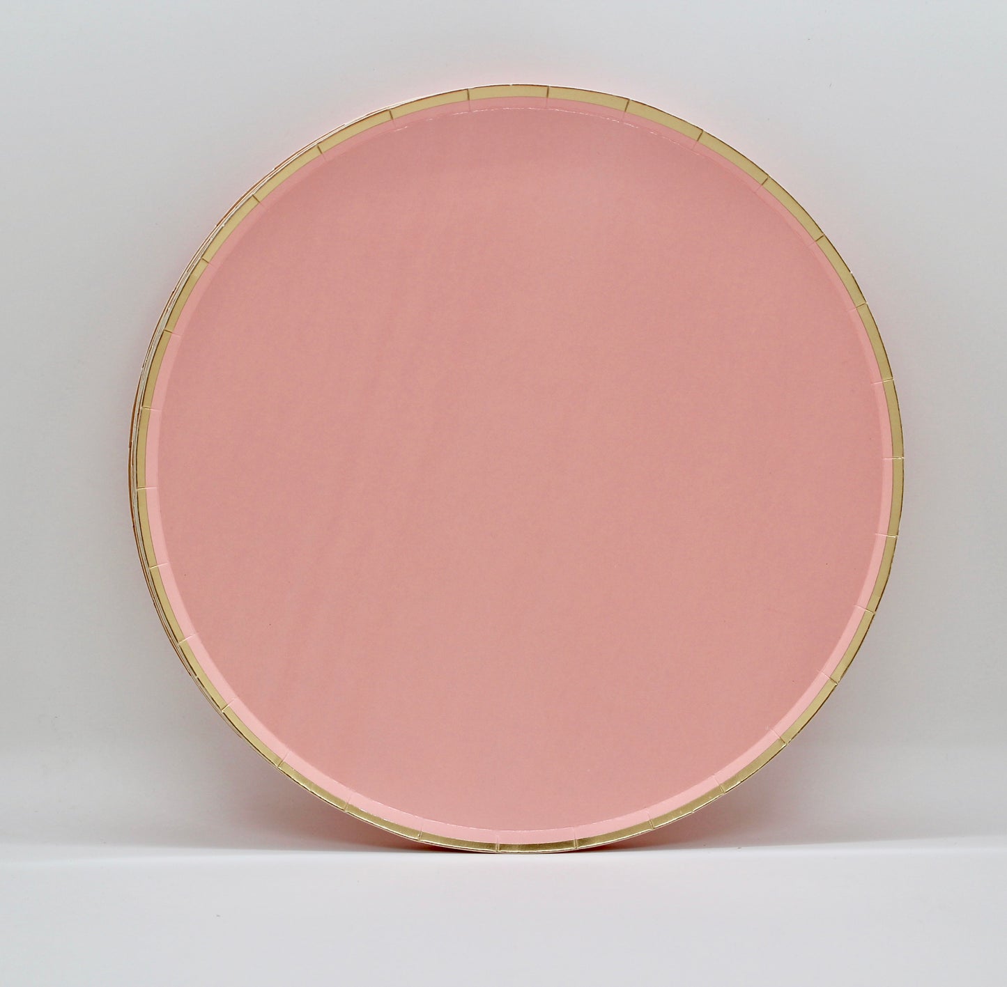 Light Pink Paper Plate Set - 69 pieces!