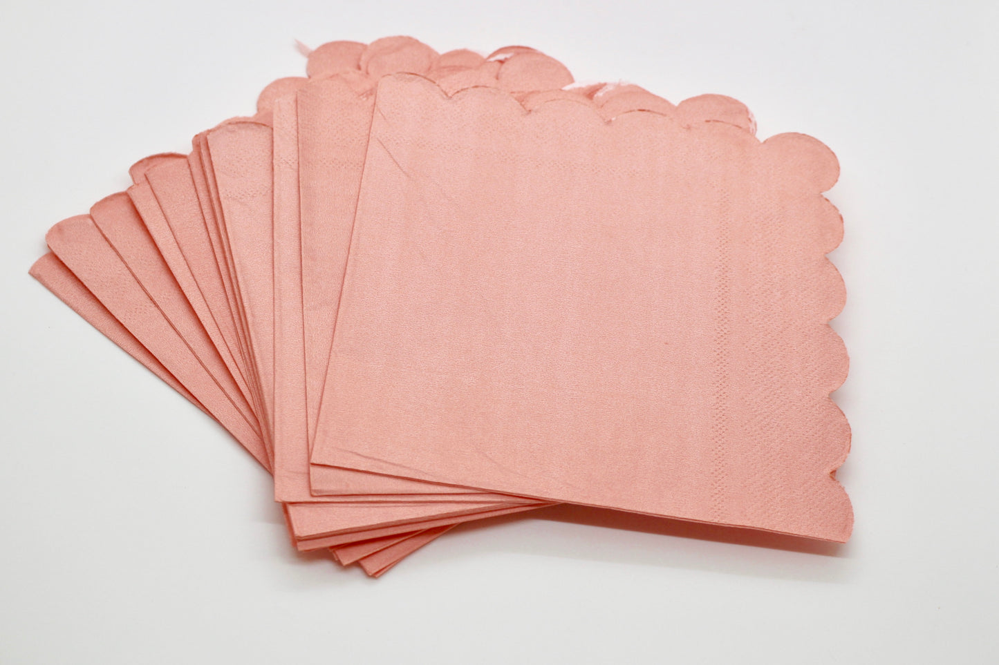 Light Pink Paper Napkins - Set of 20