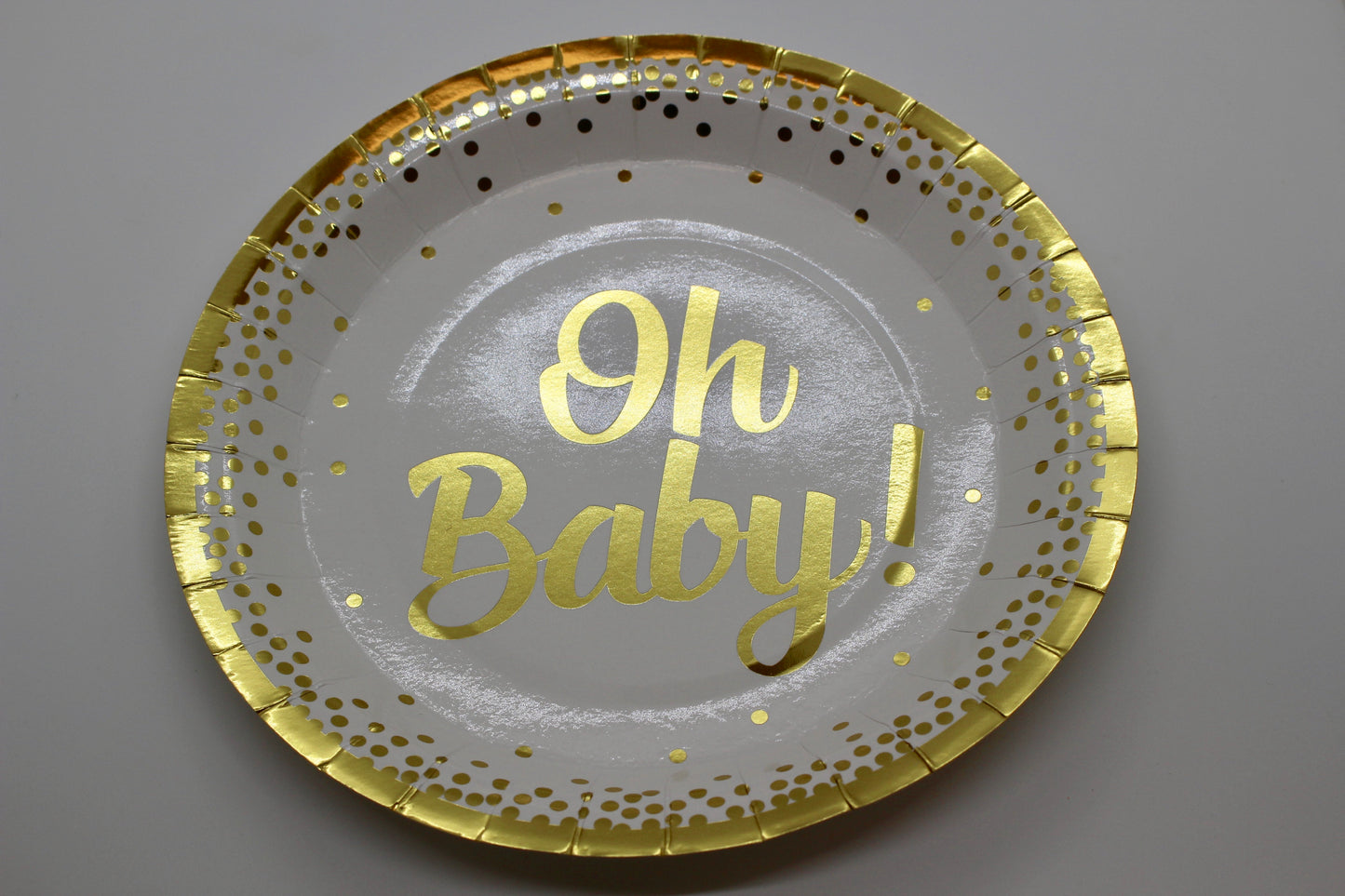 Oh Baby! Paper Paper Plate Set