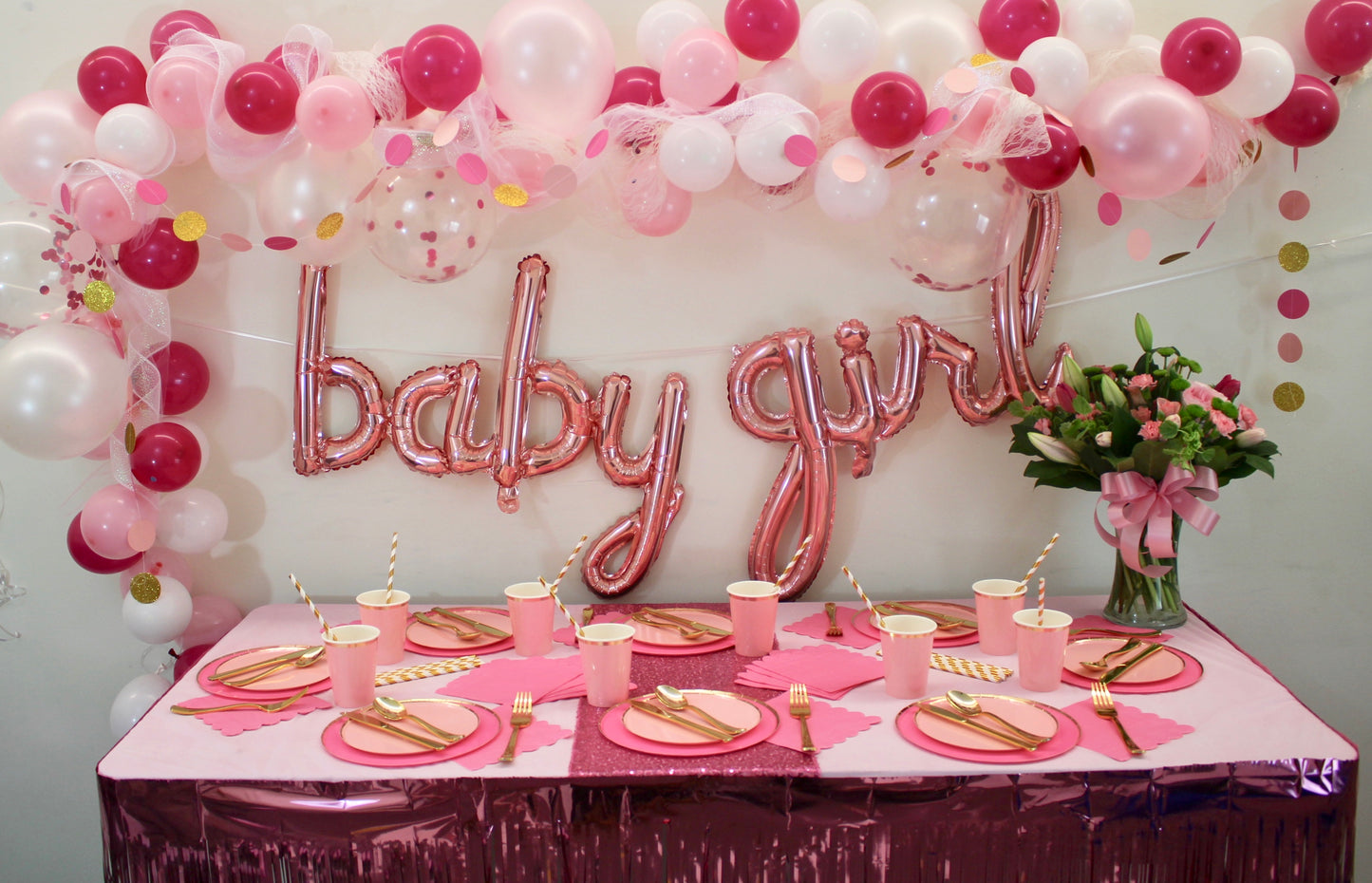Pink Baby Girl Party Box
