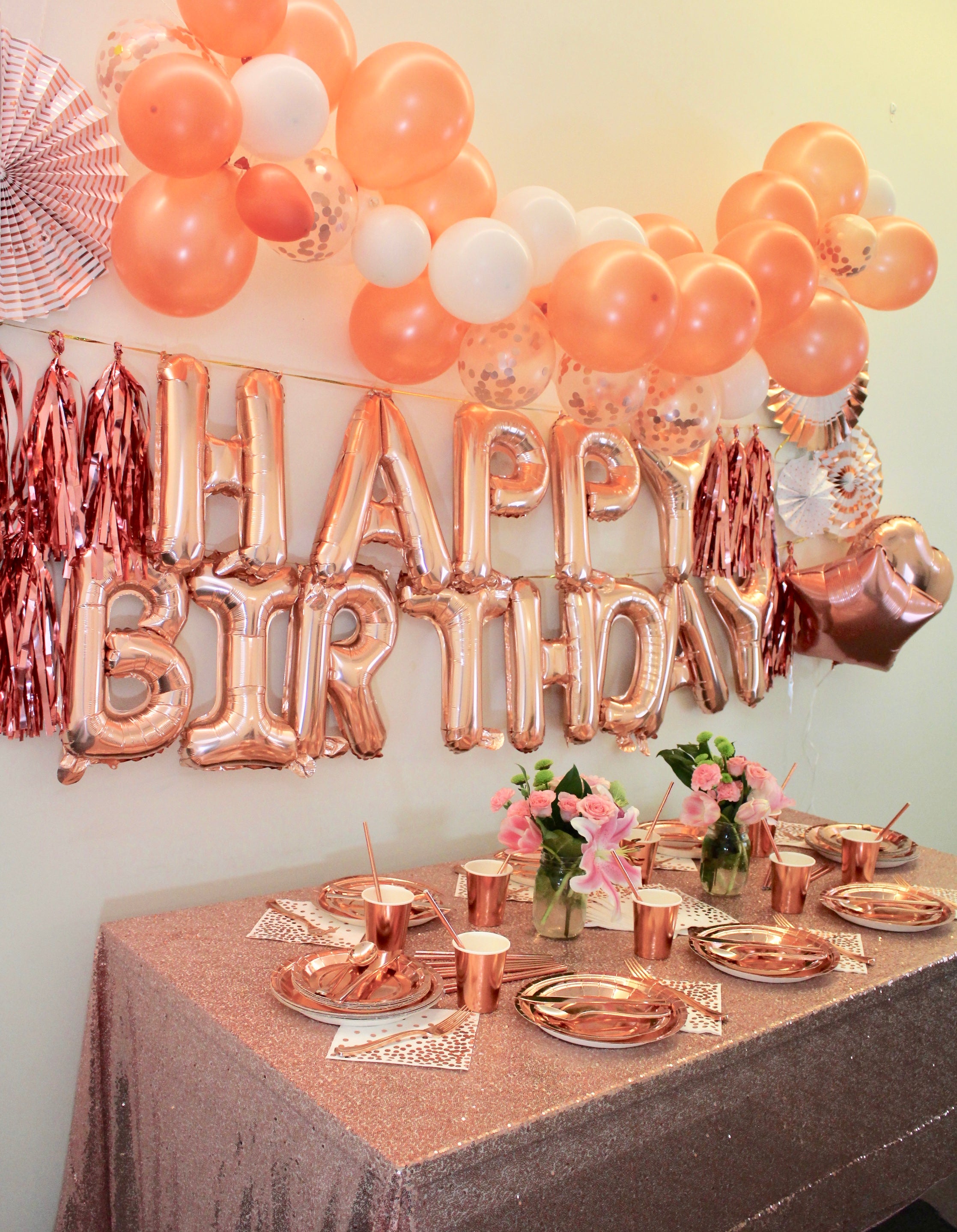 Rose gold birthday outfit online