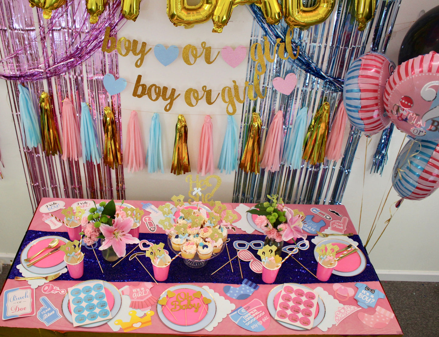 Gender Reveal Party Box
