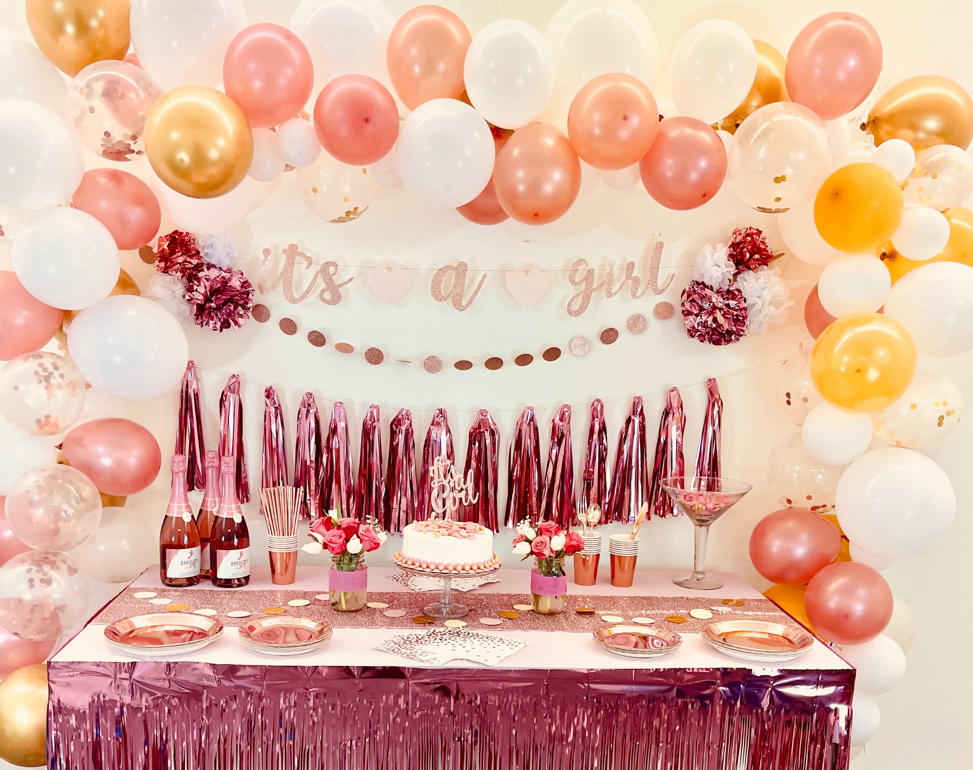 Rose Gold Party - Party Decoration Ideas