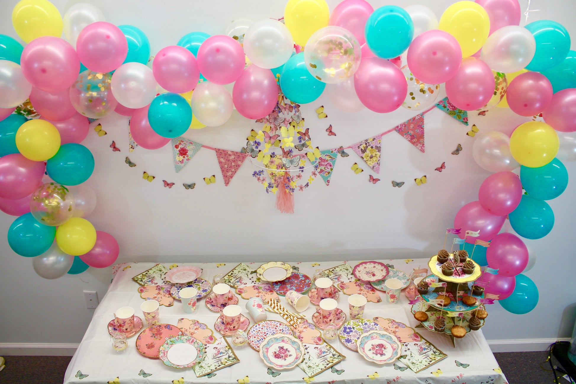 Tea Party Party Banners, Bunting & Garlands for sale