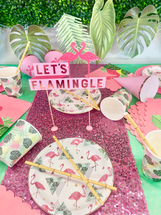 Lets Flamingle Party Box